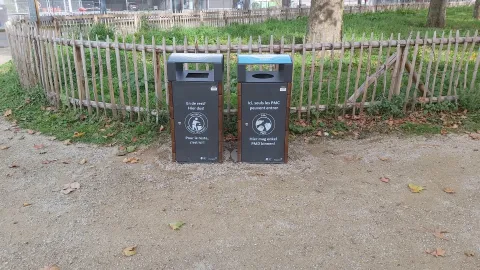 Les parcs de Bruxelles se mettent au bleu Brussels Gardens